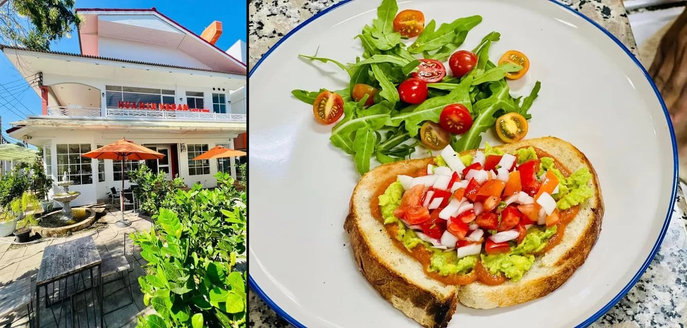 Hua Hin Vegan Cafe & Wine, 100% vegan café in Hua Hin